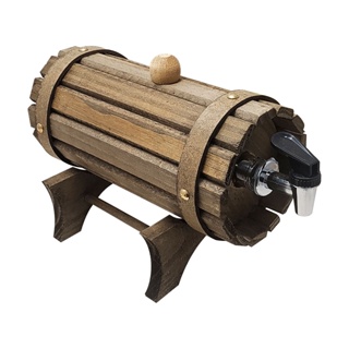 Tonel de Madeira Pingometro Barril 900ml para Cachaça em Oferta na Shopee