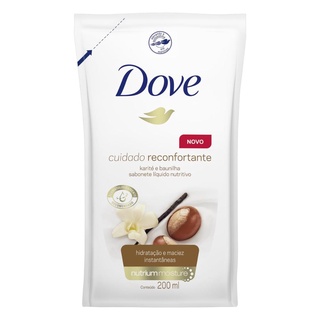 Refil Sabonete Líquido Dove Karité e Baunilha 200 ml