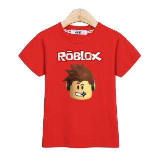 Roblox Camiseta Infantil Masculina De Algodao Estampa Roblox Shopee Brasil - roblox shirt brasil