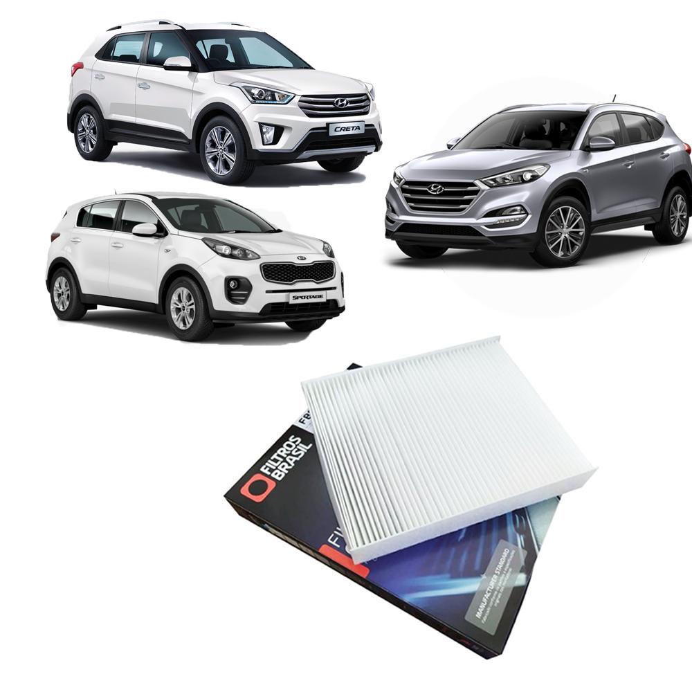 Filtro Cabine Ar Condicionado Creta / New Tucson / Sportage
