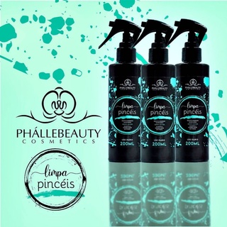 Limpa Pincéis Higienizador - Phállebeauty 200 ML