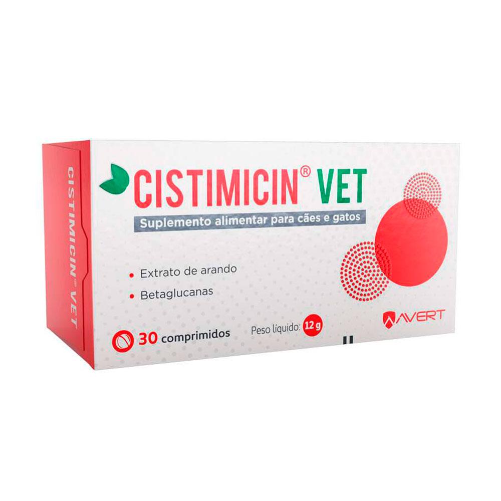 Suplemento Cistimicin Vet Avert 30 Comp em Oferta na Shopee