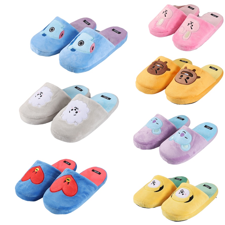 bt21 indoor slippers