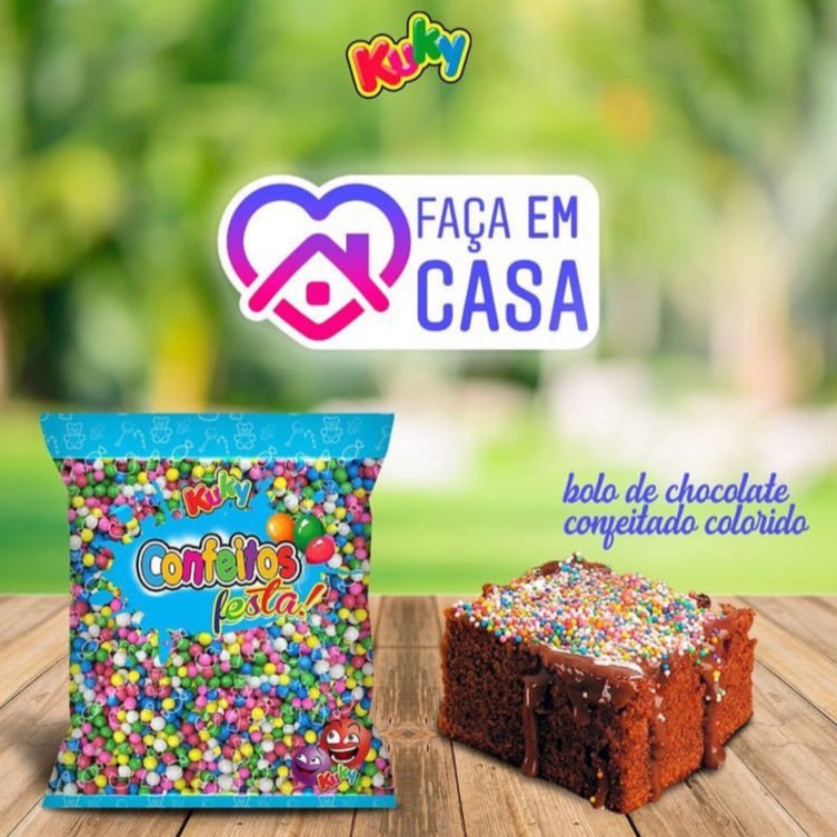 Bolinhas De Açucar Confeito Festa Sabores Sortidos 500g - Kuky — imagem 2 de 2