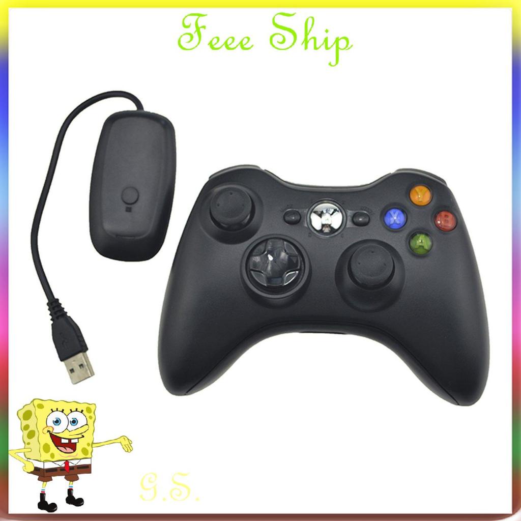 Para Xbox 360 Gamepad Sem Fio 2.4g Com Receptor Pc Computador Notebook Precise (G.S.)