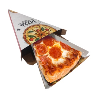 100-embalagem Pedaço De Pizza Delivery + Base - 17x25x3cm - Pct 100 Unid - Pizza - Al-g105 em Oferta na Shopee