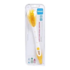 Escova Para Limpar Mamadeira E Bico Mam Soft Brush Cerdas Flexíveis Extramacia