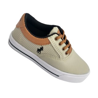 tenis polo branco infantil