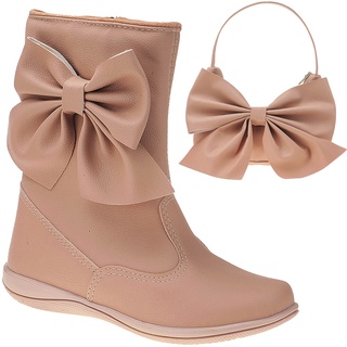 Bota Infantil Feminina Botas Femininas Bolsa Menina Aproveite