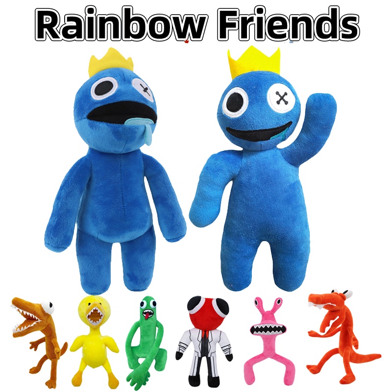 Boneco Blue Babão Rainbow Friends Jogo Roblox Azul Pelúcia em Promoção na  Americanas