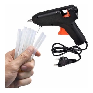 Pistola De Cola Quente Pequena ou grande, Para Cola Quente 10W 20W e 40w em Oferta na Shopee