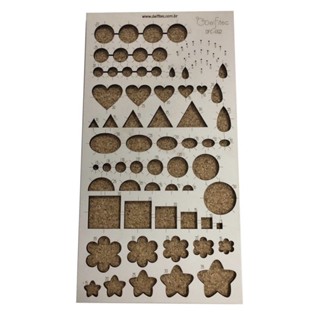 Gabarito de Quilling N•2 Grande 28 Formas Ferramenta 15cm x 28cm em Oferta na Shopee