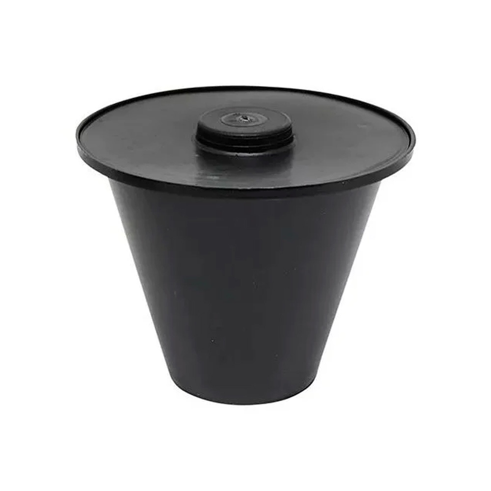 Caixa Cone De Pvc De Inspeção P/ Aterramento 14x17cm