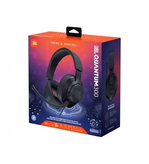 HEADSET GAMER JBL QUANTUM 300 PT