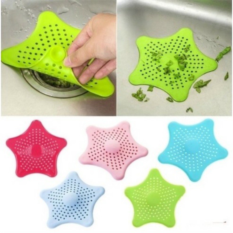 Ralo para pia de silicone Estrela Multiuso