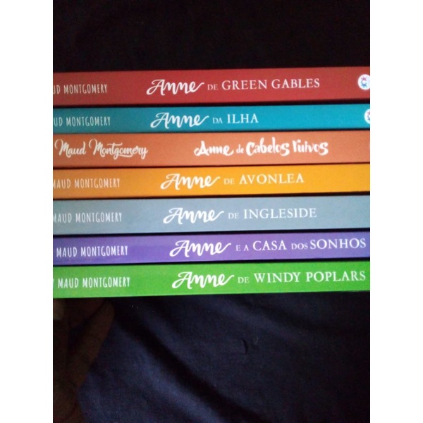 Livros - Novos - Lucy Maud Montgomery - Anne de Green Gables - Anne e a casa dos sonhos - Anne de Ingleside - Anne de Avonlea - Anne de cabelos ruivos - Anne da ilha - Anne de Windy Poplars