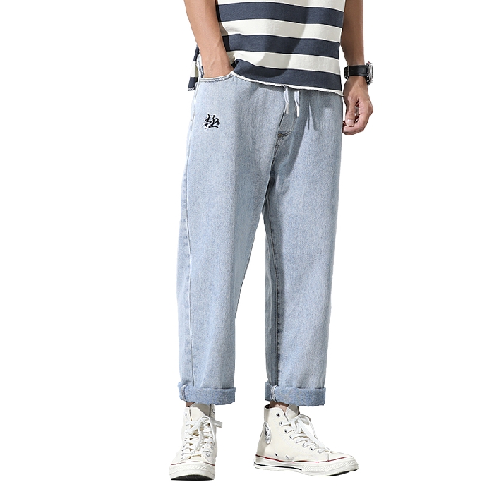 calça folgada masculina