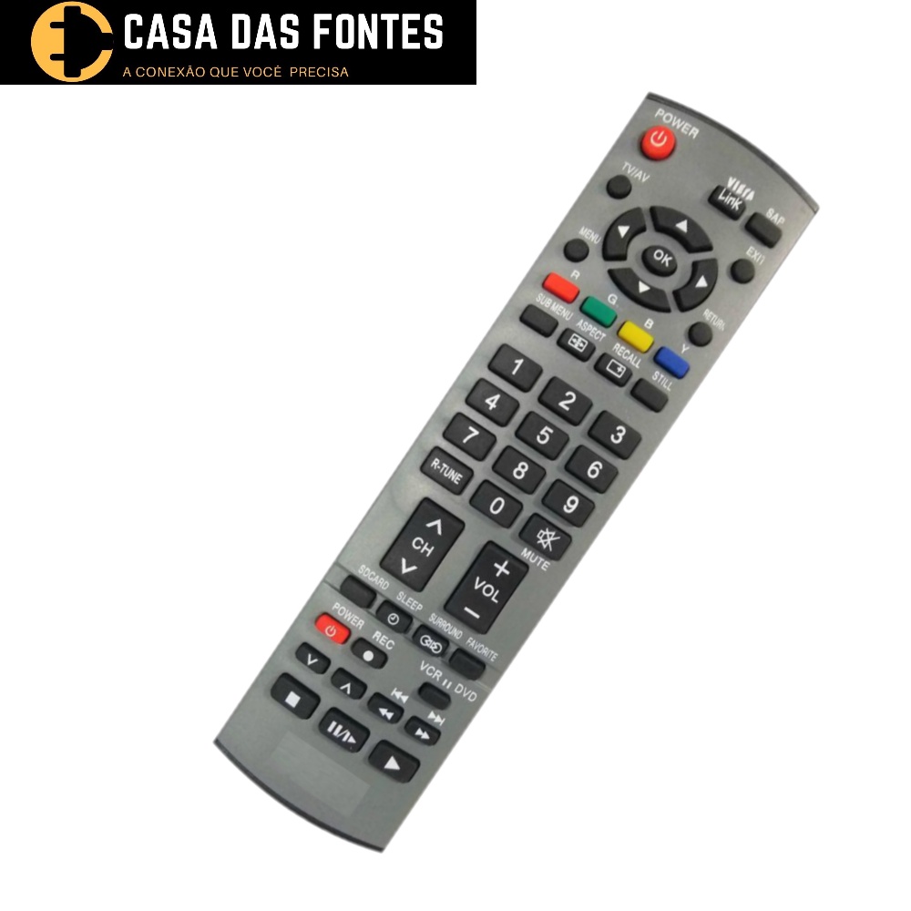 Controle Remoto Panasonic 7923 Tv Plasma