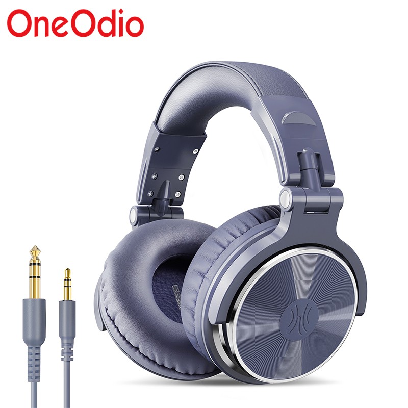 Oneodio Pro-10 Wired Professional Studio Pro DJ Headphones With Microphone Over Ear HiFi Monitor Music Headset Earphone