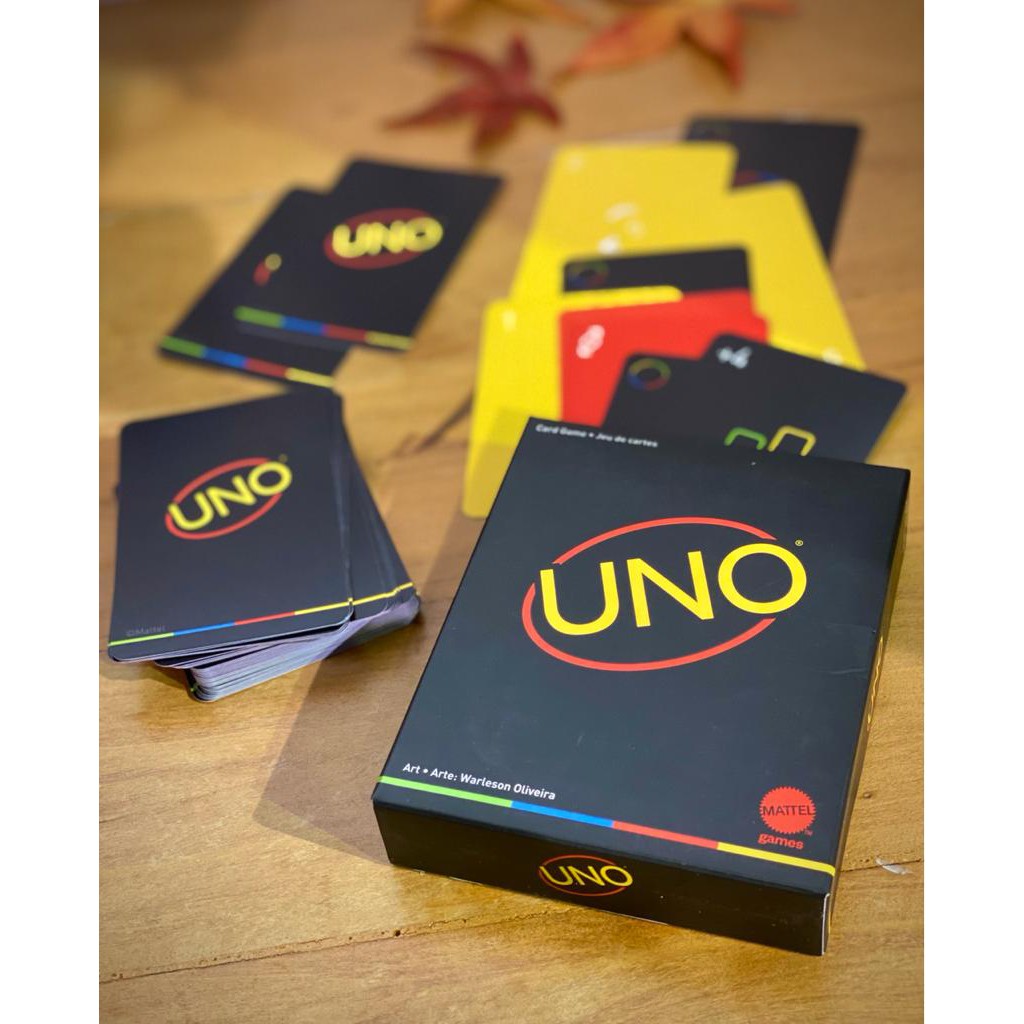 Novo Jogo De Cartas Uno Minimalista Original Mattel Gyh69 em