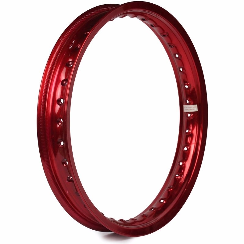 Aro De Moto 17 X 140 Fabreck Vermelho Vitral Dianteiro Novo FBK