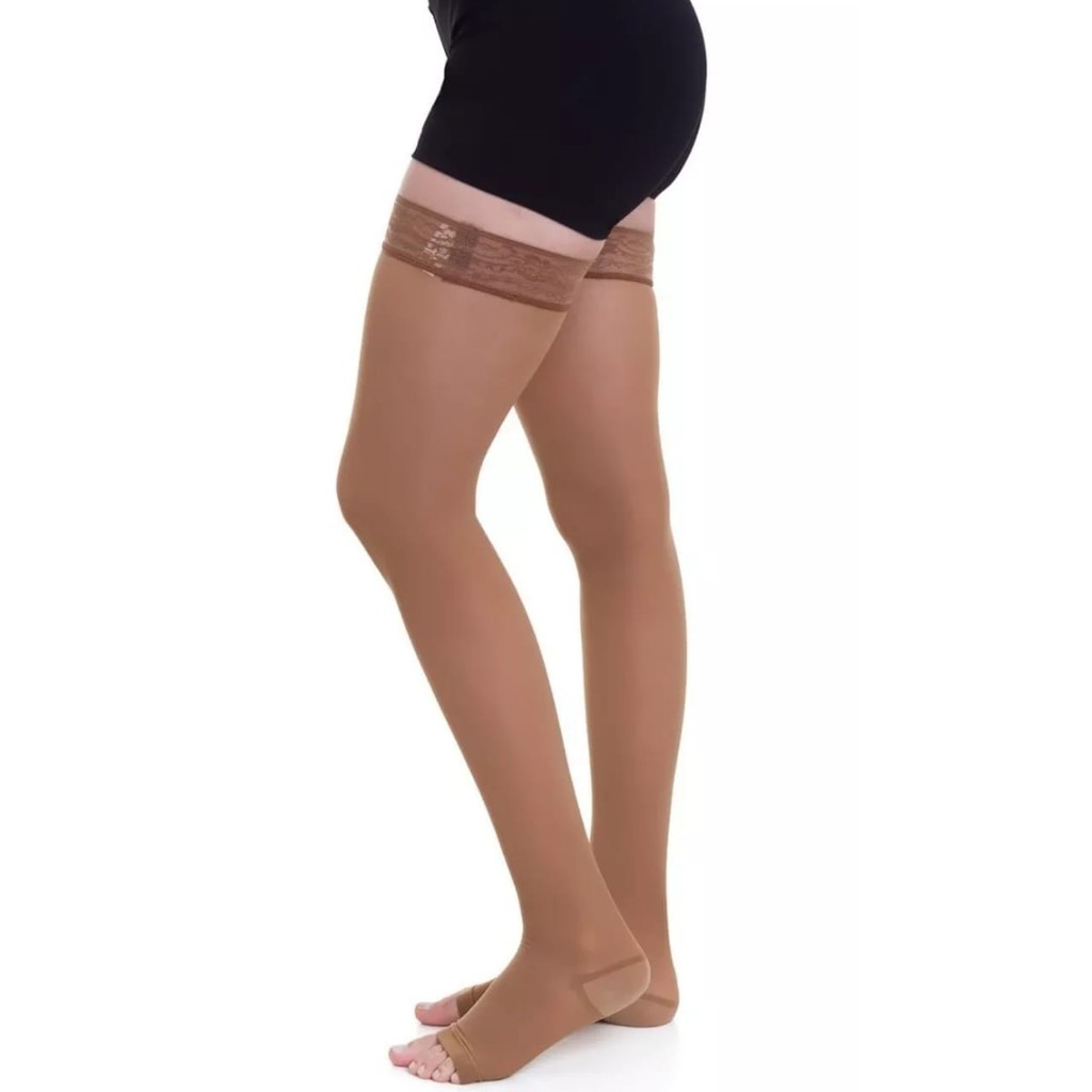 Meia Venosan 6000 7/8 30-40 Mmhg AGH Bege Unissex