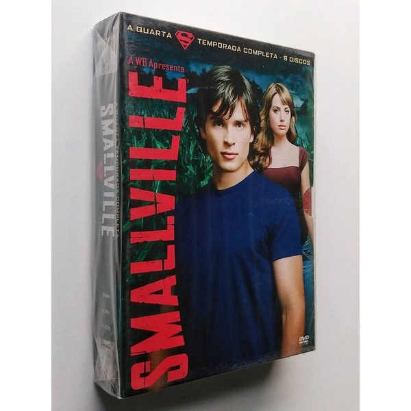 Box Dvd Smallville A 4ª Temporada Completa (6 Discos) Original Lacrado
