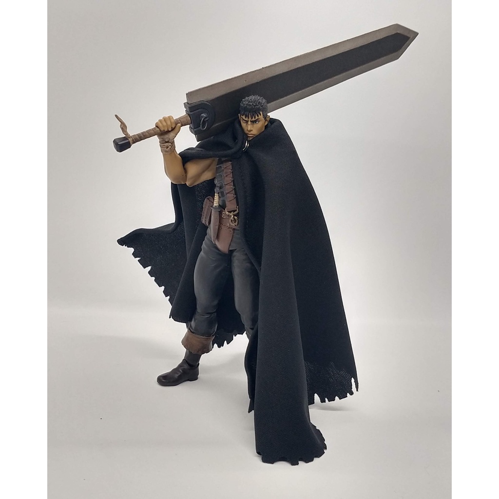 Capa Com Arames Guts Black Swordsman - Berserk - Figma