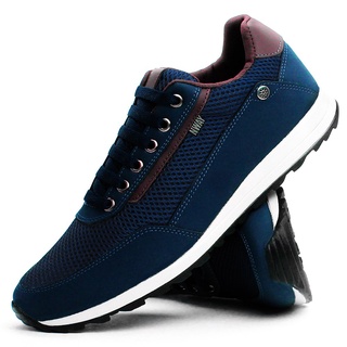 Tênis Sapatenis Casual Jogging Cadarço Dhshoes Masculino