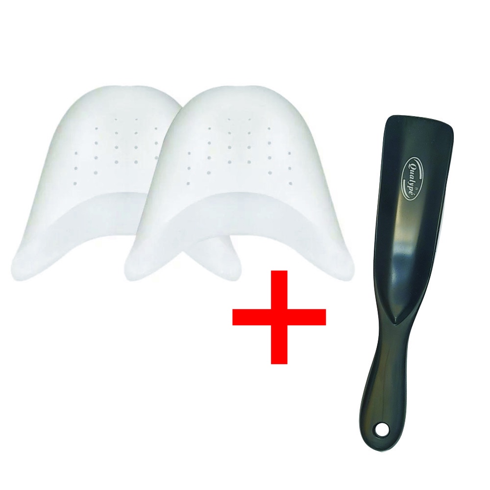 Protetor para Dedos Em Silicone + Calçadeira