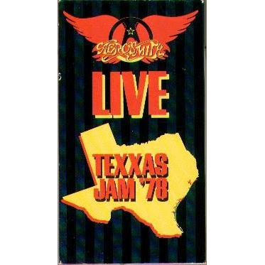 Vhs Aerosmith Livetexxas Jam '78 Vhs, Steven Tyler, Joe Perr