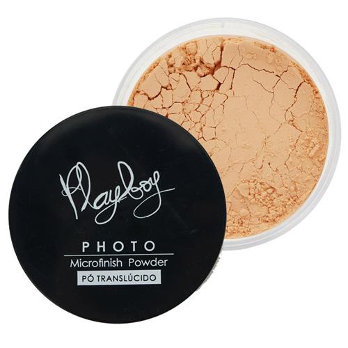 Pó Facial Photo Microfinish Translucido - Playboy em Oferta na Shopee