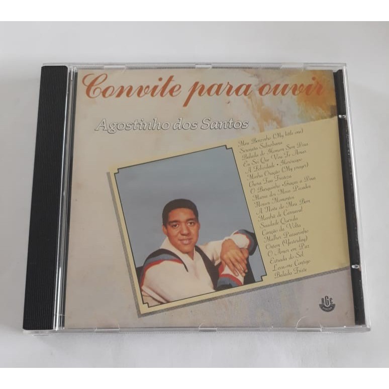 Cd Agostinho Dos Santos - Convite Para Ouvir *