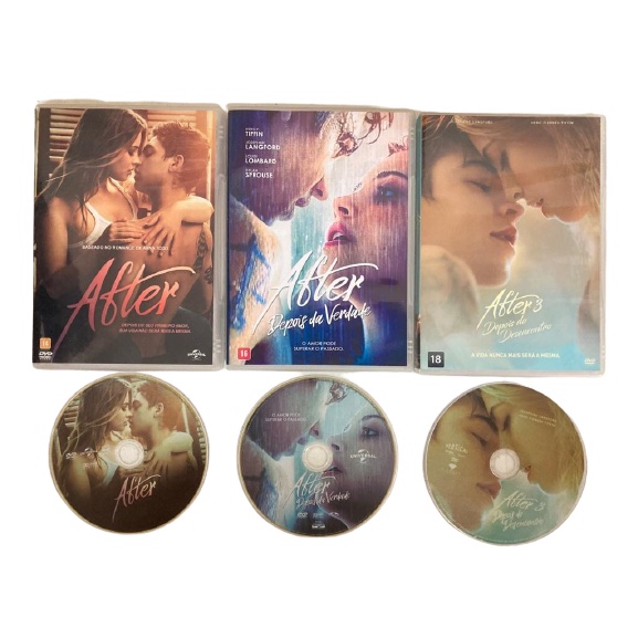 DVD AFTER 1, 2 e 3 (1º After 2º After Depois da Verdade e 3º