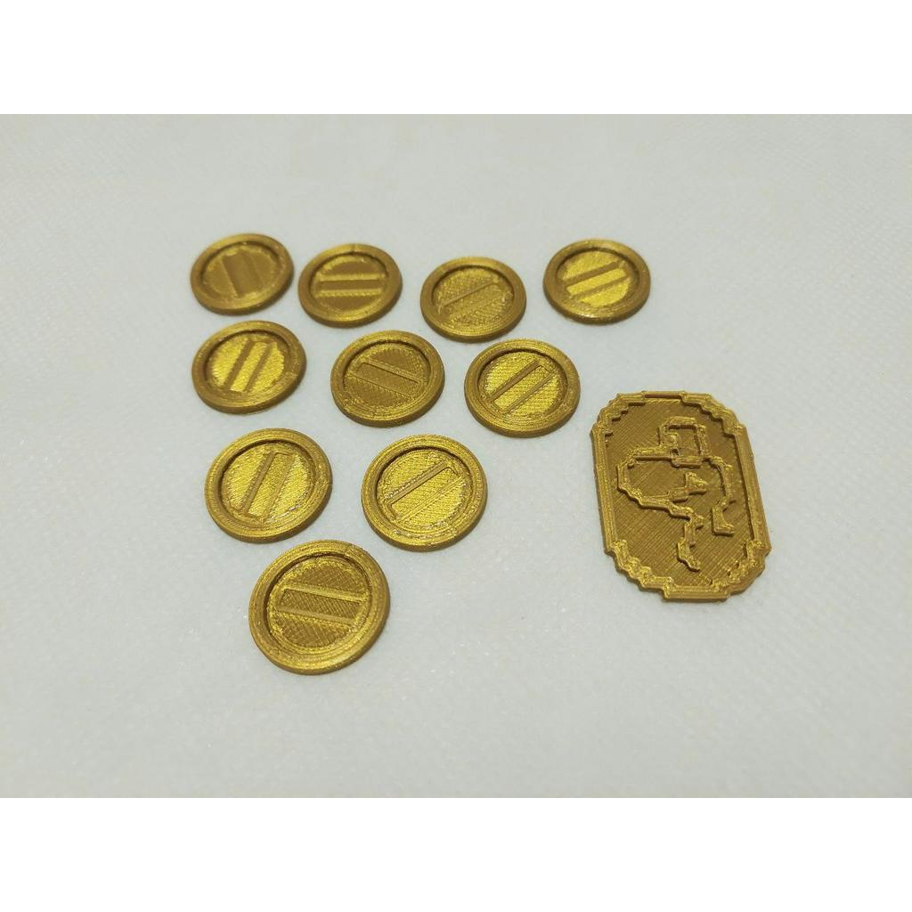 Moedas Super Mario World (PRODUZIDO EM 3D).