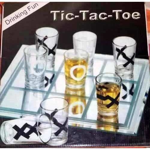 Jogo Da Velha Copos De Shot Drinking Shot Pequeno menor preço