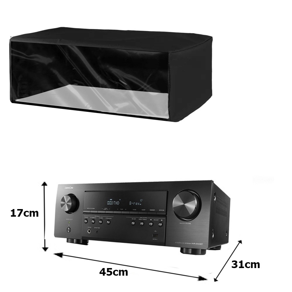 Capa para Receiver Deno Avr-s540 Frente Transparente