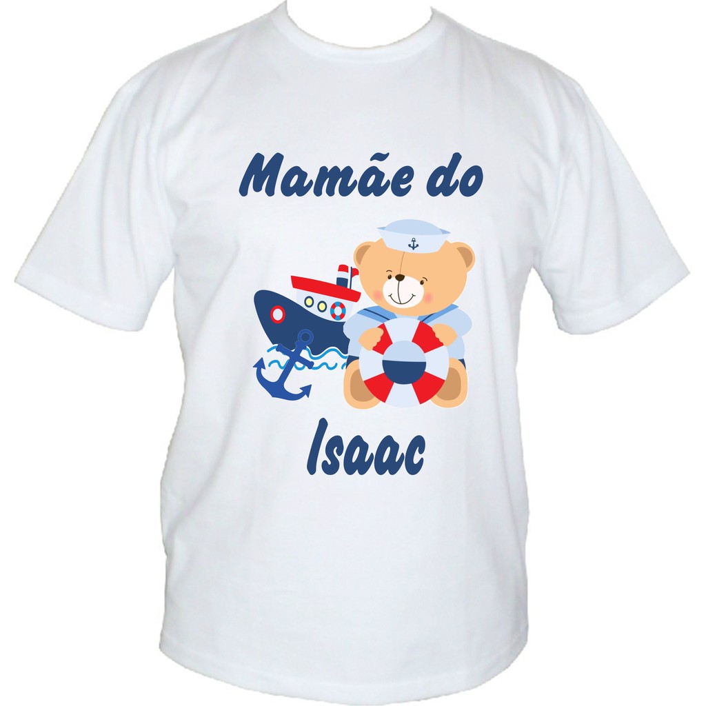 kiit 4 Camisetas Ursinho Marinheiro