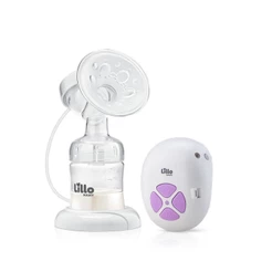 Bomba Elétrica Extratora Leite Materno Lillo Mamy Bivolt Recarregável USB 9 Níveis Silicone