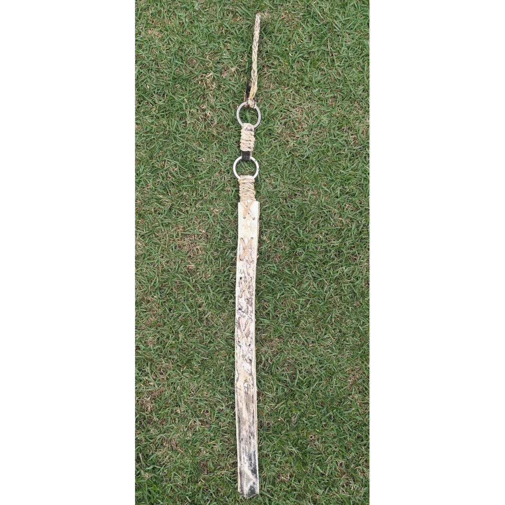 Tala Larga Couro Cru Reio De Mão Chicote - Oferta