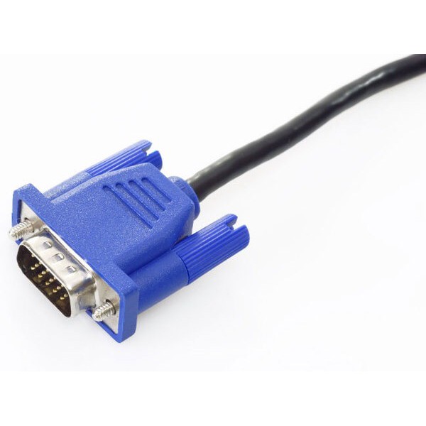 1.2m Cabo Monitor VGA SVGA RGB LCD CRT Filtro Ferrite blindado injetado nas duas pontas para reduzir interferencias