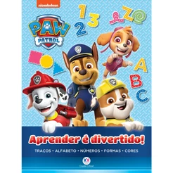 Livro Infantil Patrulha Canina - Aprender é divertido