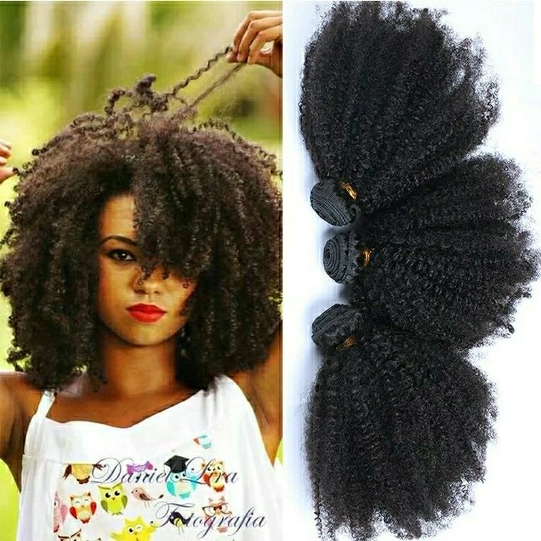 8A Brasileiro Africano Cacheado 100 % Cabelo Humano 100g