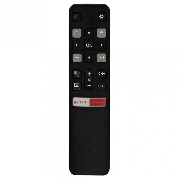 Controle Remoto para TV LED TCL Smart Android 4k com Netflix RC802V  50P8M  55P8M  65P8M - 9071