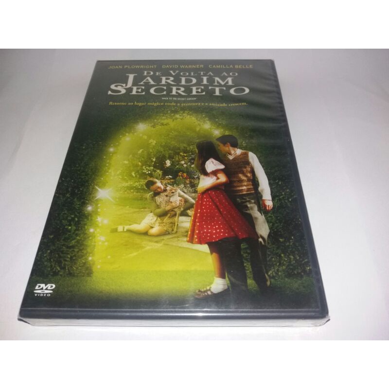 Dvd - De Volta ao Jardim Secreto - 2001 - Camilla Belle - Dublado - Lacrado