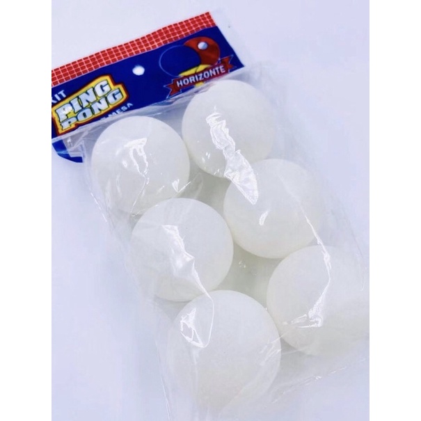 Bolinhas De Ping Pong kit 6 peças