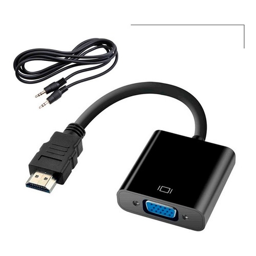 Conversor Adaptador HDMI para VGA Knup ou Exbom Computador e Vídeo