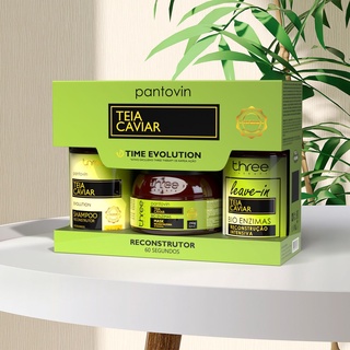 Kit Completo Teia Caviar Pantovin 250g
