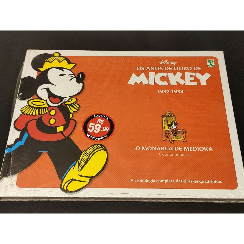 Os Anos De Ouro De Mickey O Monarca De Medioka Shopee