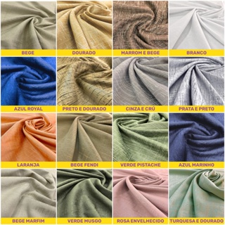 Tecido Jacquard Tradicional Falso Liso 1m x 2,80m Várias Cores em Oferta na Shopee